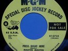 MARTIN MARTIN Rare Garage Psych 45 