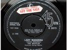 Beatles Lady Madonna UK 1968 *FACTORY SAMPLE* 45 EX+