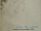 Barbara Lea-In Love-Prestige 7100-SIGNED-NM