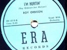 ROY ORBISON -I'M HURTIN -1960 78 RPM PHILIPPINES -RARE