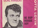 GENE VINCENT Lotta Lovin RARE Denmark p/s 45 ROCKABILLY