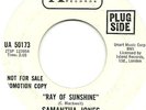 SAMANTHA JONES - Ray Of Sunshine - 1967
