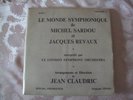 RARE DOUBLE 45t PROMO SARDOU LE MONDE SYMPHONIQUE