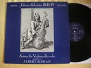 ALBERT ROMAN Bach Cello solo suite 2/4/6 Swiss rare NM