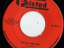 FELSTED rockabilly 45  DAVID ORRELL - You're The One