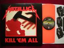 METALLICA - Kill 'em All  LP  * rar ORANGE VINYL slayer