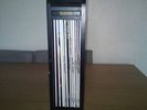 THE BEATLES BOX SET VINYL LPS  BLACK ROLLTOP CASE RARE