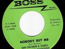R&B 45 SAM CHATMON & SPARKS Nobody But Me on Boss