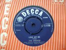 LOVE HIT ME - THE ORCHIDS - UK DECCA RECORDS