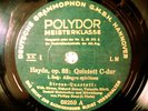 3x 78rpm STROSS QUARTET plays JOHANN MICHAEL HAYDN 
