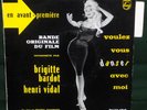 BRIGITTE BARDOT Orig Fr Ep OST CROLLA HODEIR Ex/Ex-