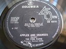PINK FLOYD UK COLUMBIA 45 1967 APPLES AND ORANGES VG