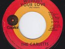 Carletts 45 Lost Without Your Love / Tired (N Soul) M-