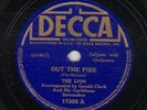78 RPM The Lion/The Atilla Decca 17302 E- Calypso