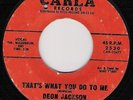 NORTHERN SOUL/DEON JACKSON/THAT'S WHAT YOU DO TO ME