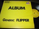 Flipper Generic Album LP 1st press ORIGINAL +insert '81 rare sf punk oop vinyl