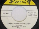 HAROLD CELIUS That's What Love.. OBSCURE MODERN SOUL 45
