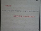 GRUMIAUX Bach Sonatas Partitas Violin PHILIPS 02205/7