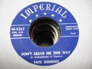 FATS DOMINO Dont Leave Me This Way ImperialScript 5262