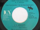 L.V. JOHNSON I Don't Really Care MODERN SOUL 45 J Dilla