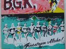 B.G.K. - JONESTOWN ALOHA rare MDC discharge LARM LP