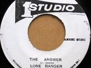 Studio 1- Lone Ranger The Answer RARE LISTEN
