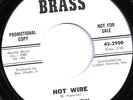 THE CREW Hot Wire 45 on BRASS Rare INSTRO/ROCKER Listen