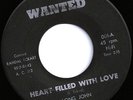 LONG JOHN & THE SILVERMEN Heart Filled 45 Rare GARAGE