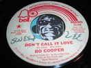 BO COOPER Northern Soul 45 Don't Call It Love