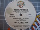 DISCO/ Nicolette Larson - Lotta Love (LISTEN) Promo