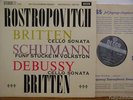 DECCA SXL 2298 WBG  ROSTROPOVICH  Cello Recital 1st Nm