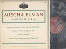 MISCHA ELMAN - KORNGOLD/ACHRON/JOSTEN/BLOCH - MONO LP
