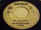THE SKARLETTONES Do You Remember RARE DJ DOO WOP 45