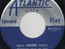 Ruth Brown - Sings RARE 45 EP Mama Treats Daughter Mean