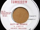 Tomorrow- Delroy Williams Let's Be People RARE LISTEN