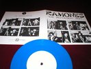 RAMONES-BLITZKRIEG BOP-UK BLUE VINYL 7
