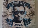 Pegz Burn City LP Signed Oz Hip Hop Aussie HEAT 4 HUNTZ