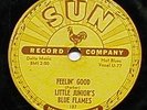 78RPM BLUES LITTLE JUNIORS BLUE FLAMES SUN 187