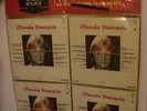 CLAUDE FRANCOIS 33 T  33T 4 DISQUES FORMANT POSTER RARE