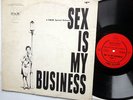 SEX IS MY BUSINESS LP prostitution docu-record 1960