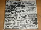 Systeemi Ei Toimi–Comp 7´ 82 kaaos rattus terveet kadet