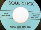 rare Soul 45 DEBONAIRS please come back baby SOUL CLICK