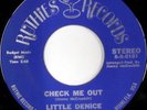 rare Soul Funk 45 LITTLE DENICE check me out RUTHIES