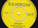 RUDE GIRLS-DOREEN & AS OG RAINBOW R'STEADY 45 CLIP NM