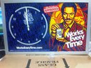 Billy Dee Williams Colt 45 Malt Liquor Clock