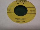 CHUCK TYLER FENWAY SHE'S ALL MINE WICKED ROCKABILLY 45