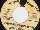 NORTHERN SOUL 45 RPM - CHERYL WILLIAMS on BENGEE RECORD