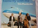 PIM JACOBS TRIO LP Come fly with me DUTCH JAZZ KLM NM
