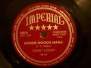 78RPM - TOMMY RIDGLEY - IMPERIAL - BOOGIE WOOGIE MAMA