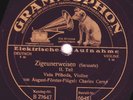 Orig. 78rpm Grammophon: Vasa Prihoda: Sarasate (1927)